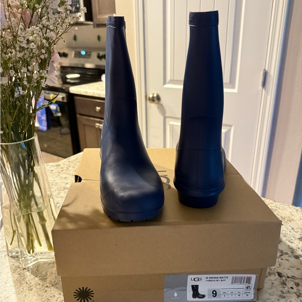 UGG Dark Blue Ankle Boots